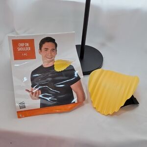 Yellow Chip on Shoulder Costume Accessory